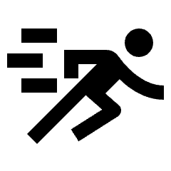 Sprint Icon from Sharp Line - Streamline Material Set