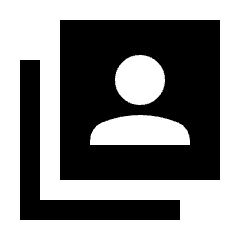 Switch Account Fill Icon from Sharp Fill - Streamline Material Set