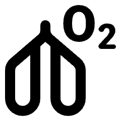 Vo2 Max Icon from Rounded Line - Streamline Material Set