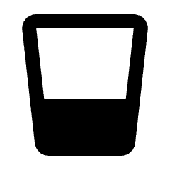Water Loss Fill Icon from Rounded Fill - Streamline Material Set