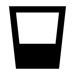 Water Loss Fill Icon from Sharp Fill - Material Pro Set