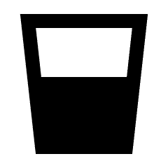 Water Medium Fill Icon from Sharp Fill - Material Pro Set