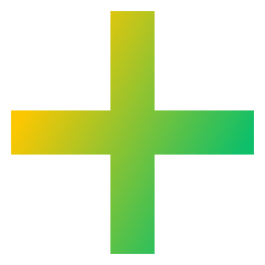 Add 1 Icon from Sharp Gradient Set