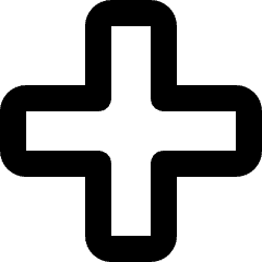 Add 2 Icon from Micro Line Set