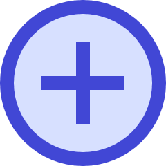 Add Circle Icon from Sharp Duo Set