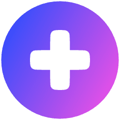 Add Circle Icon from Plump Gradient Set