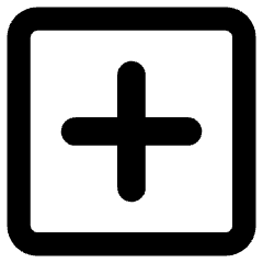 Add Square Icon from Core Remix Set