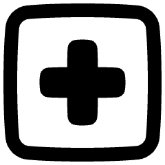 Add Square Icon from Plump Remix Set