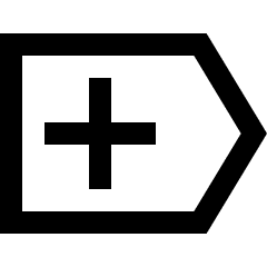 Add Tag Icon from Sharp Line Set