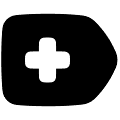 Add Tag Icon from Plump Solid Set