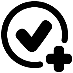 Add Task Reminder Icon from Plump Remix Set