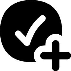 Add Task Reminder Icon from Flex Solid Set