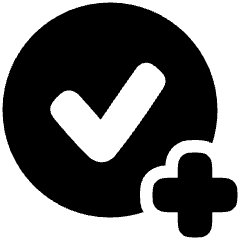 Add Task Reminder Icon from Plump Solid Set