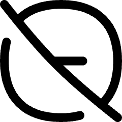 Block Do Not Disturb Off Icon from Flex Line Set