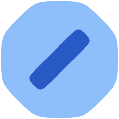 Block Spam List Icon from Plump Flat Set