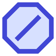 Block Spam List Icon from Sharp Duo Set