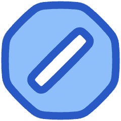 Block Spam List Icon from Plump Duo Set