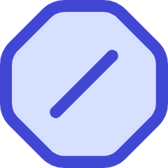 Block Spam List Icon from Flex Duo Set