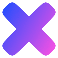 Delete 2 Icon from Plump Gradient Set