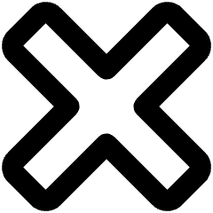 Delete 2 Icon from Micro Line Set