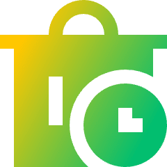 Delete Auto Trash Icon from Sharp Gradient Set