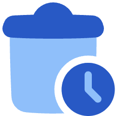 Delete Auto Trash Icon from Plump Flat Set