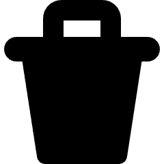 Delete Bin 1 Icon from Micro Solid Set