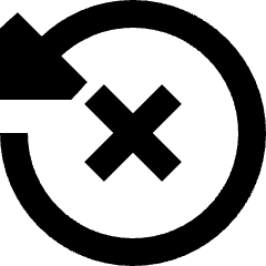 Delete Recently Deleted Cross Icon from Sharp Remix Set