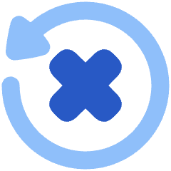 Delete Recently Deleted Cross Icon from Plump Flat Set