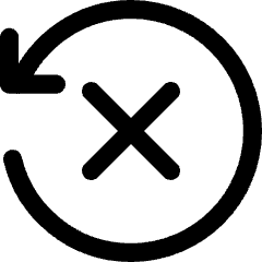 Delete Recently Deleted Cross Icon from Core Line Set