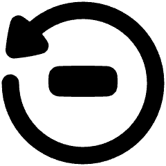 Delete Recently Deleted Icon from Plump Solid Set