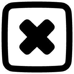 Delete Square Icon from Plump Remix Set