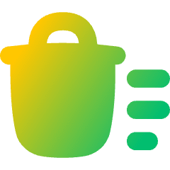 Delete Sweep Trash Icon from Flex Gradient Set