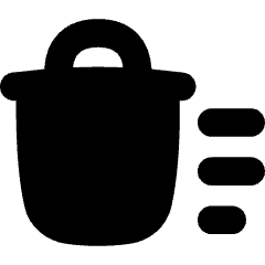 Delete Sweep Trash Icon from Flex Solid Set