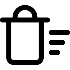 Delete Sweep Trash Icon from Core Line Set