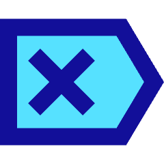 Delete Tag Icon from Sharp Pop Set