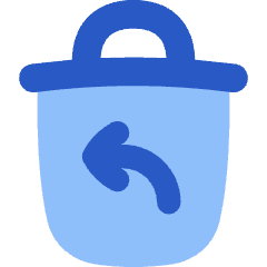Empty Recycle Bin 1 Icon from Flex Flat Set