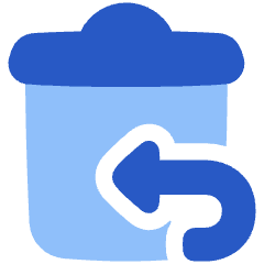 Empty Recycle Bin 1 Icon from Plump Flat Set