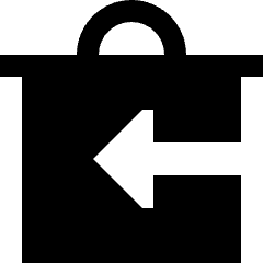 Empty Recycle Bin 1 Icon from Sharp Solid Set