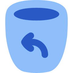 Empty Recycle Bin 2 Icon from Flex Flat Set