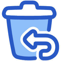 Empty Recycle Bin 2 Icon from Plump Duo Set