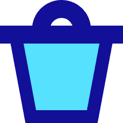 Recycle Bin 1 Icon from Sharp Pop Set