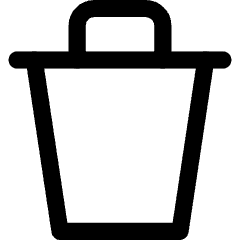 Recycle Bin 1 Icon from Core Line Set