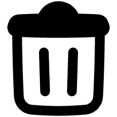 Recycle Bin 2 Icon from Plump Remix Set