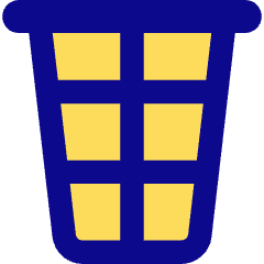 Recycle Bin 3 Icon from Core Pop Set