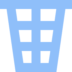 Recycle Bin 3 Icon from Sharp Flat Set