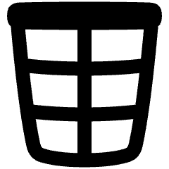 Recycle Bin 3 Icon from Plump Remix Set