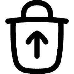 Recycle Bin Throw 1 Icon from Flex Line Set