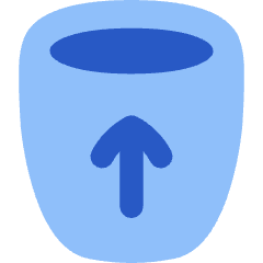 Recycle Bin Throw 2 Icon from Flex Flat Set