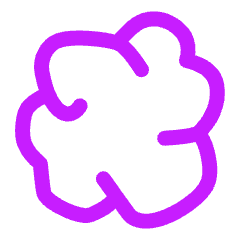 Scrap Of Paper Discard Icon from Plump Neon Set